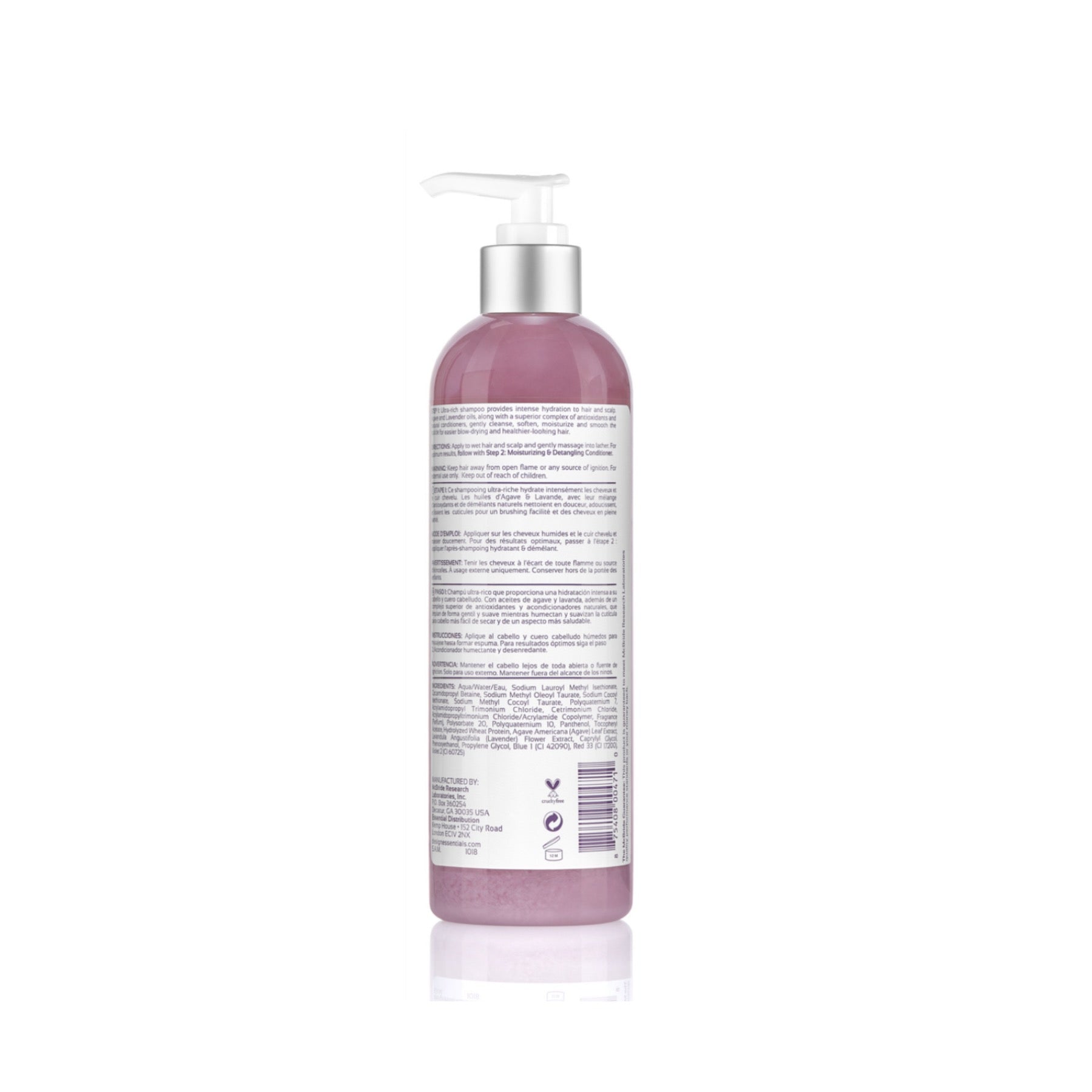 Design Essentials Agave Lavender Moisturizing Hair Bath 340g Blow Dr MANCHESTER HAIR PRODUCTS