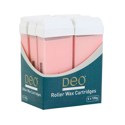 DEO ROLLER WAX CARTRIDGE 100ML – PINK 6 pack
