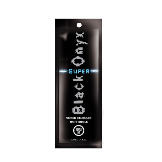 Power Tan Super Black Onyx Non- Tingle Tanning Lotion Cream 20ml