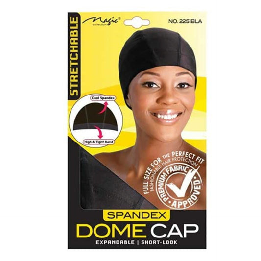 Magic Collection Stretchable Wig Cap Black  2258
