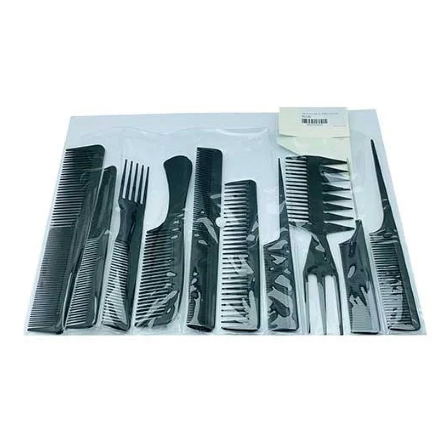 Magic Collection-Stella 10 piece comb set Black