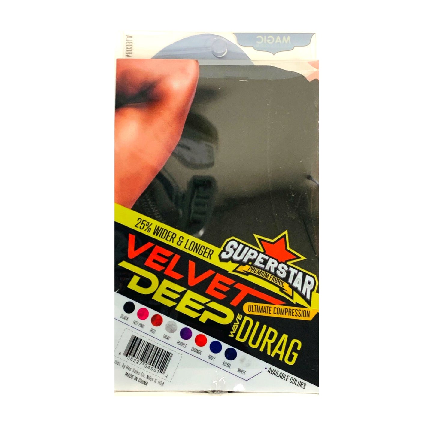 Magic Collection Superstar Velvet Deep Durag,