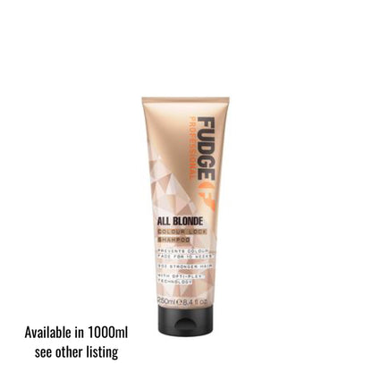 Fudge All Blonde Shampoo 260ml & 1000ml