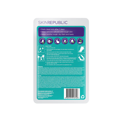 Skin Republic Foot Peel Removes Dead Skin after 7 days