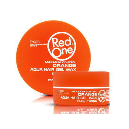 Red One Aqua Hair Wax Full Force 150ml Orange