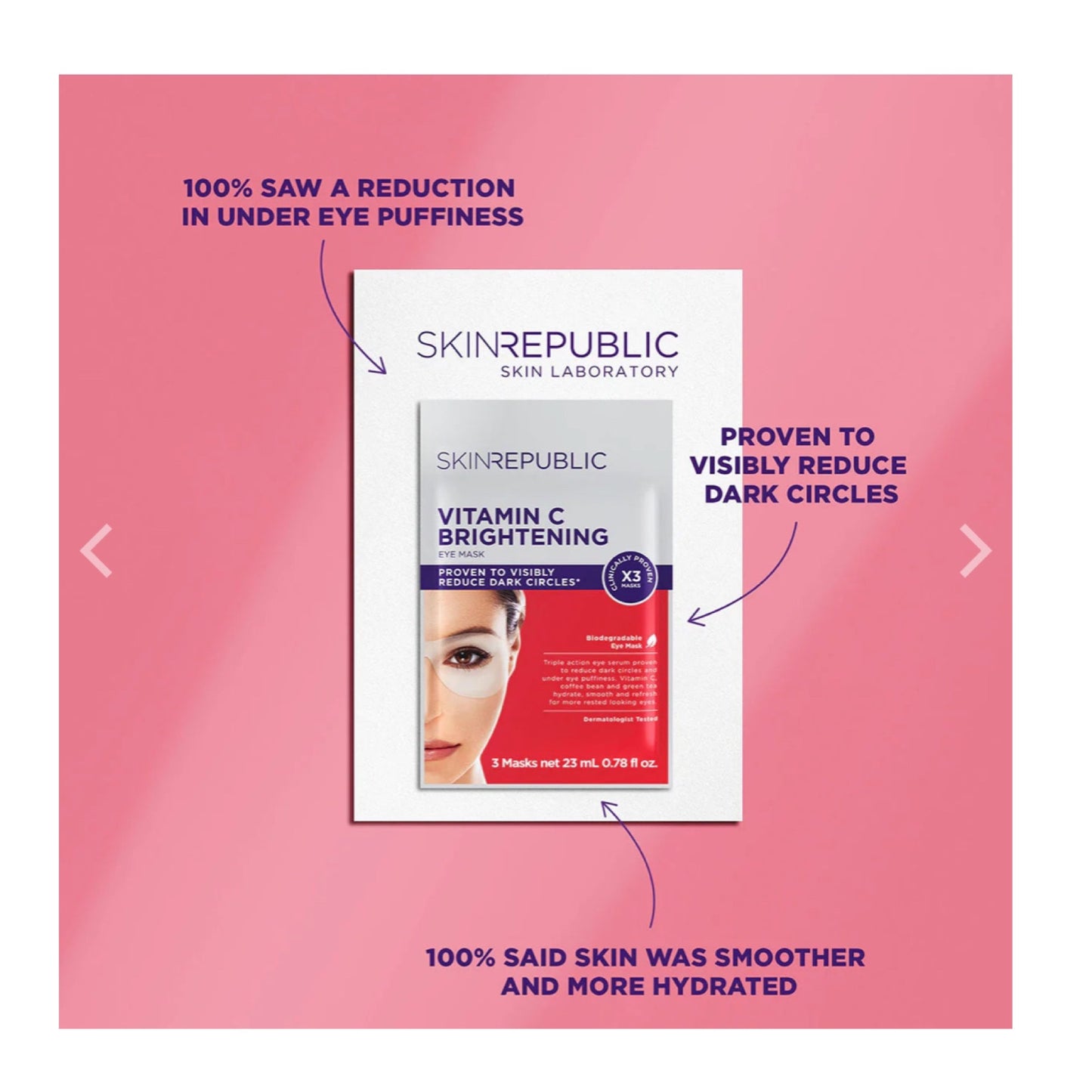 Skin Republic Brightening Eye Mask