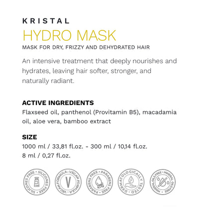 BBCOS Kristal Hydro Mask 300mk & 1000ml