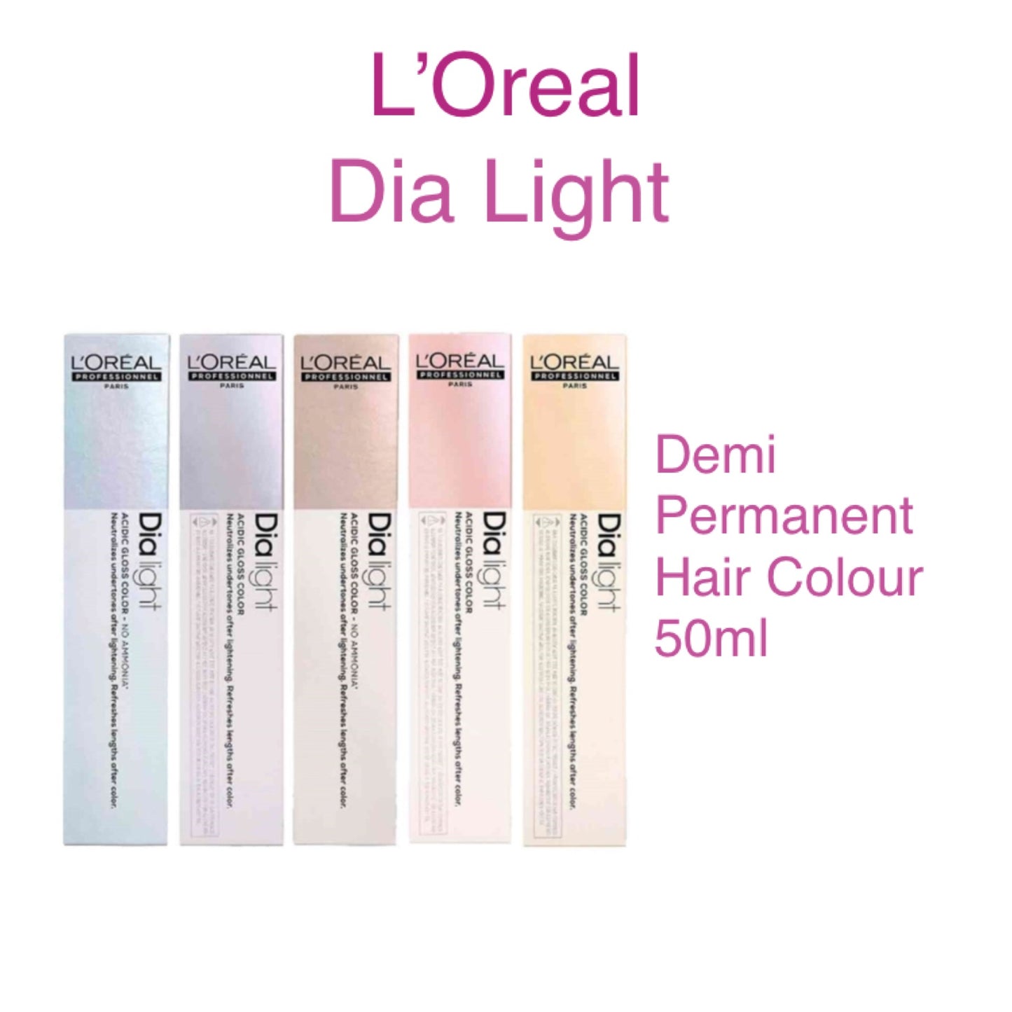 L’Oreal Dia Light Semi Permanent Hair Colour 50 ml