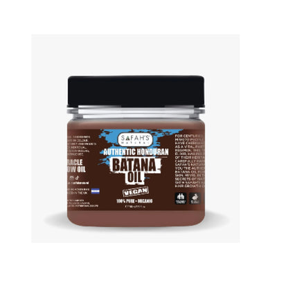 Safahs Authentic Honduran Brown Batana Oil In Jar | 100% Pure Hair Revitaliser & Skin Nourisher