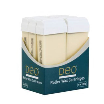 DEO ROLLER WAX CARTRIDGE 100ML – CREME 6 pack