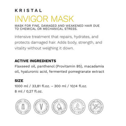 BBCOS Kristal Invigor Mask 300ml & 1000ml
