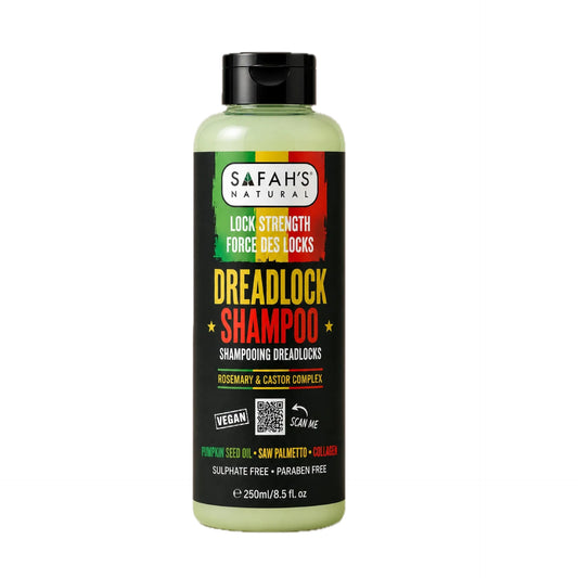 Safah’s Dreadlock Shampoo – Lock Strength (Rosemary & Castor Complex) 250ml