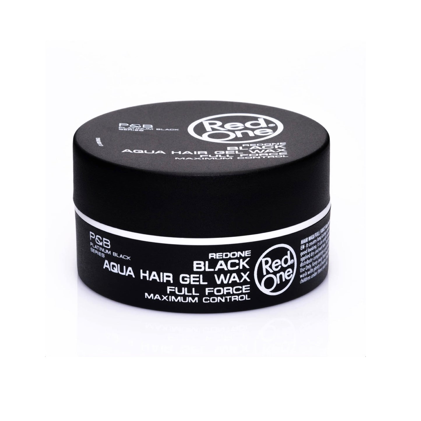 RedOne Black Aqua Hair Gel Wax (150ml)