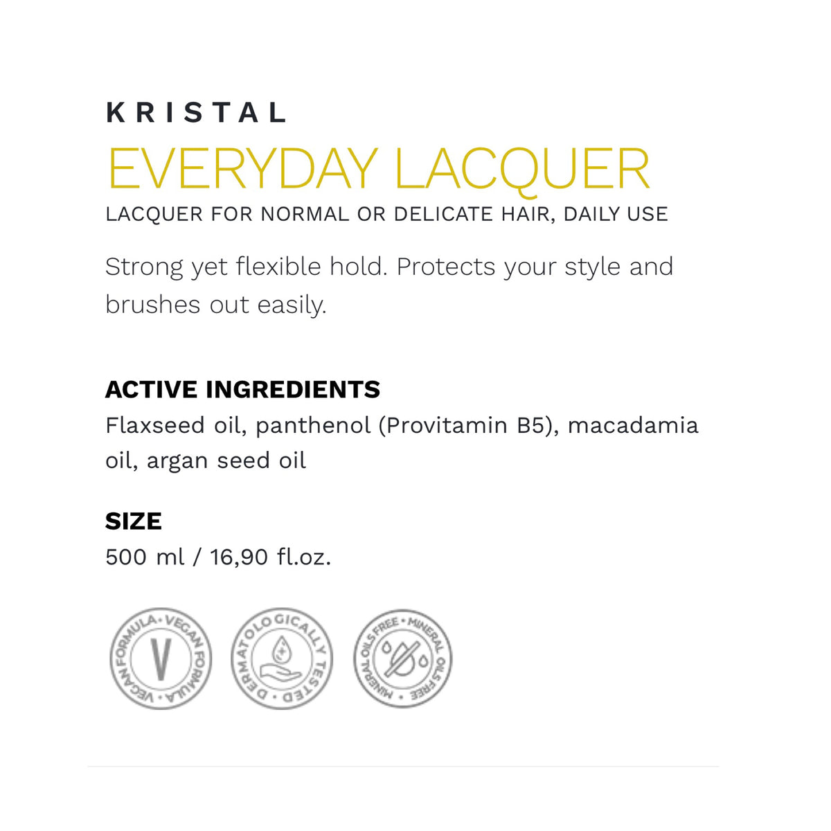 BBCOS Kristal Everyday Lacquer 500ml