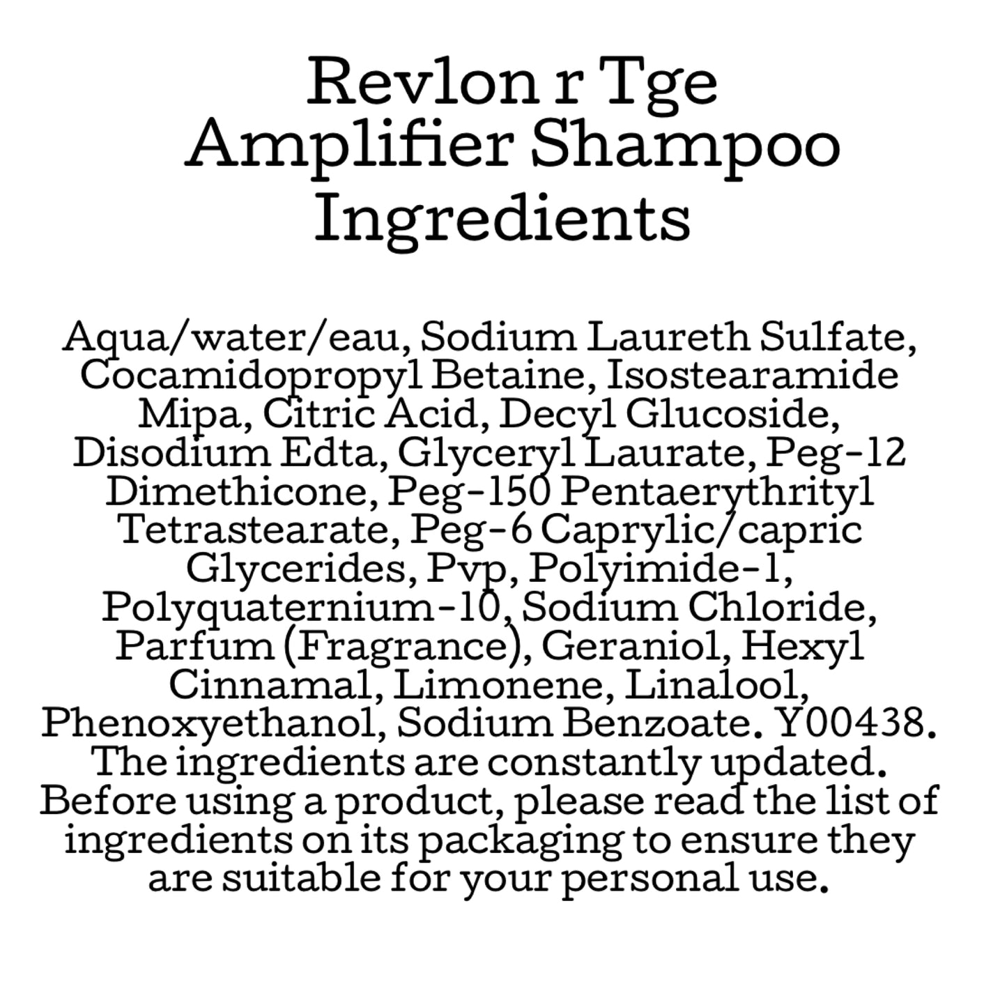 Revlon Professional Pro You The Amplifier volumising shampoo 350ml