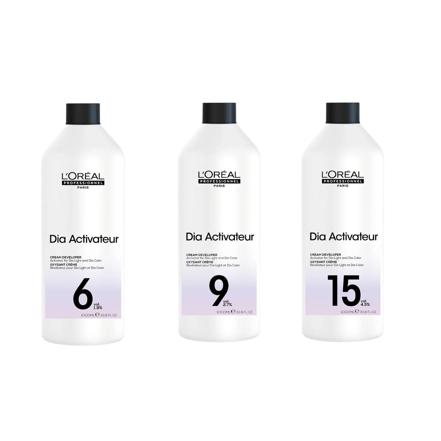 L’Oreal Dia Activateur 1000ml vol 6, 9 & 15