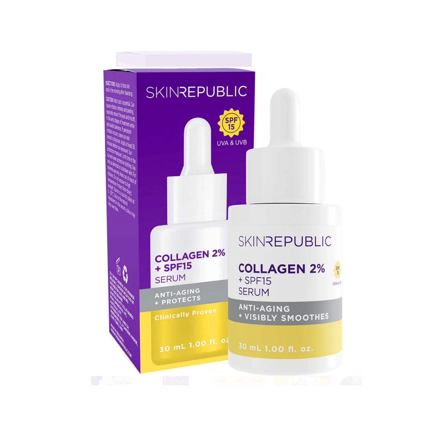 Skin Republic Collagen + SPF15 Anti Wrinkle & Protect