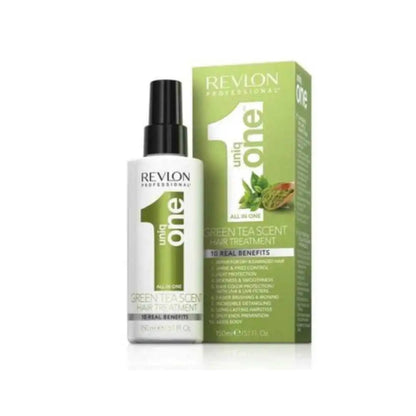 Revlon Uniqone Hair Treatment Leave in Conditioner Green Tea Fragrance 150ml