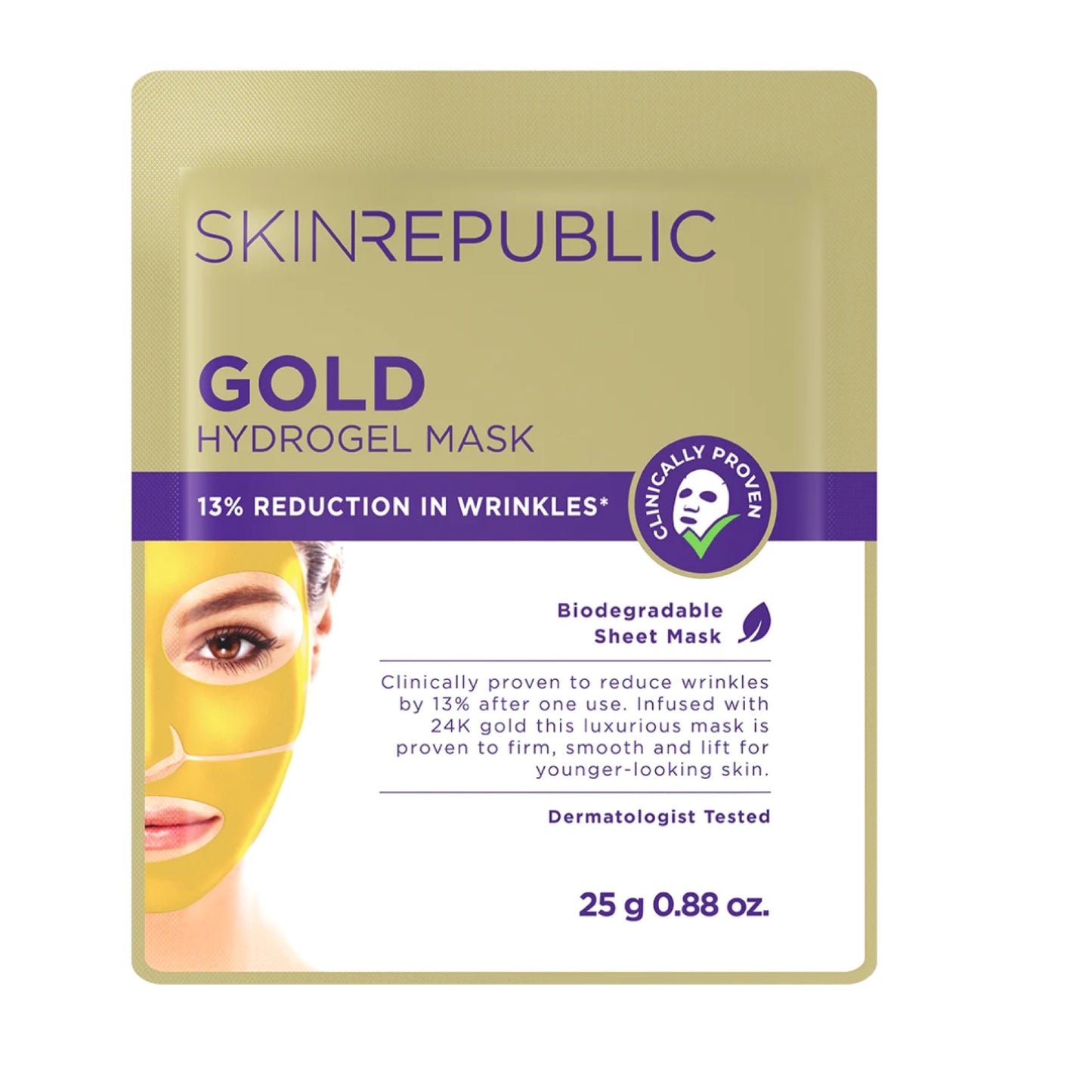 Skin Republic GOLD Hydrogel Mask