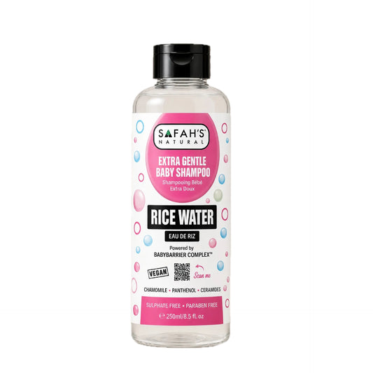 Safah’s Extra Gentle Baby Shampoo – Rice Water 250ml
