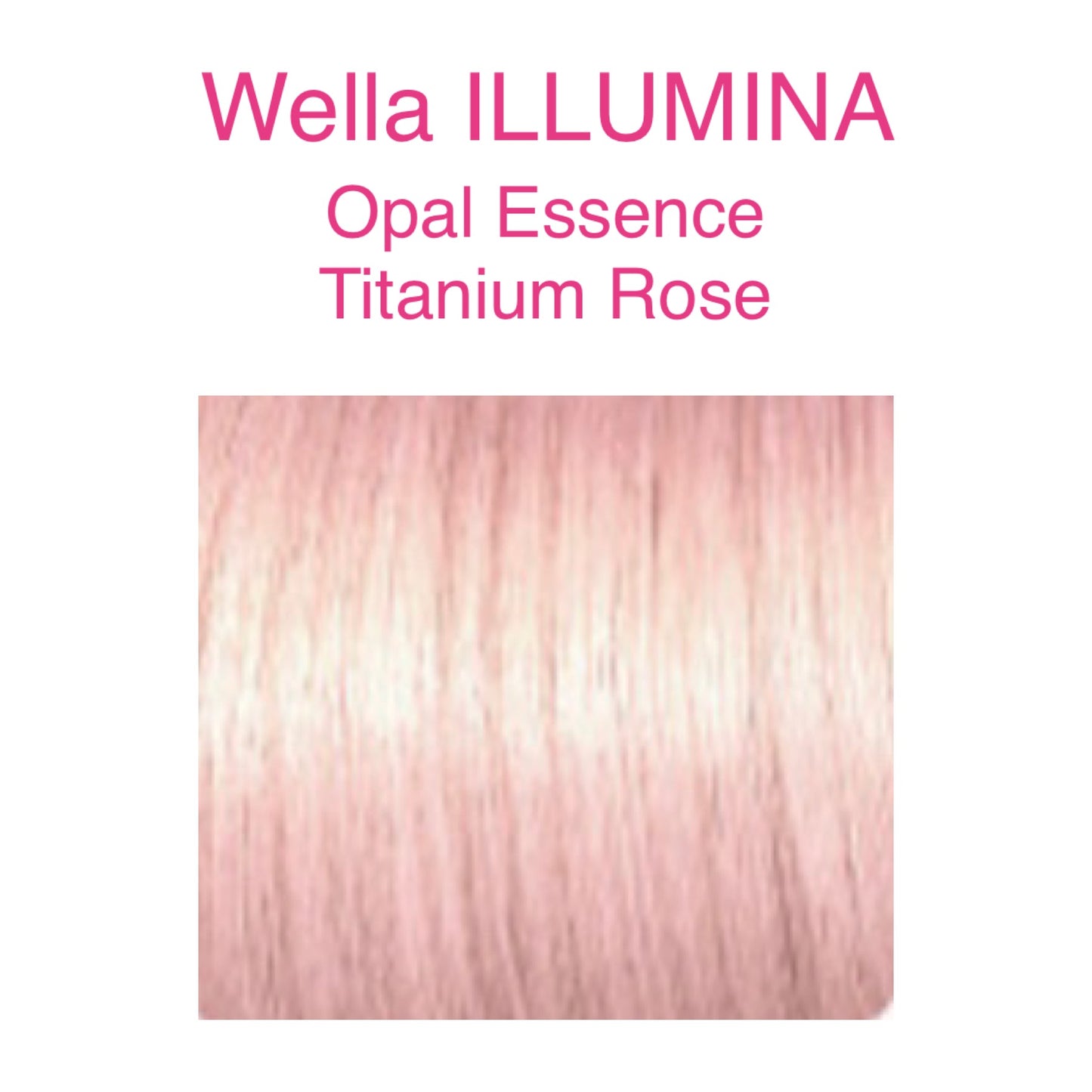 Wella Illumina Permanent Colour 60ml tube