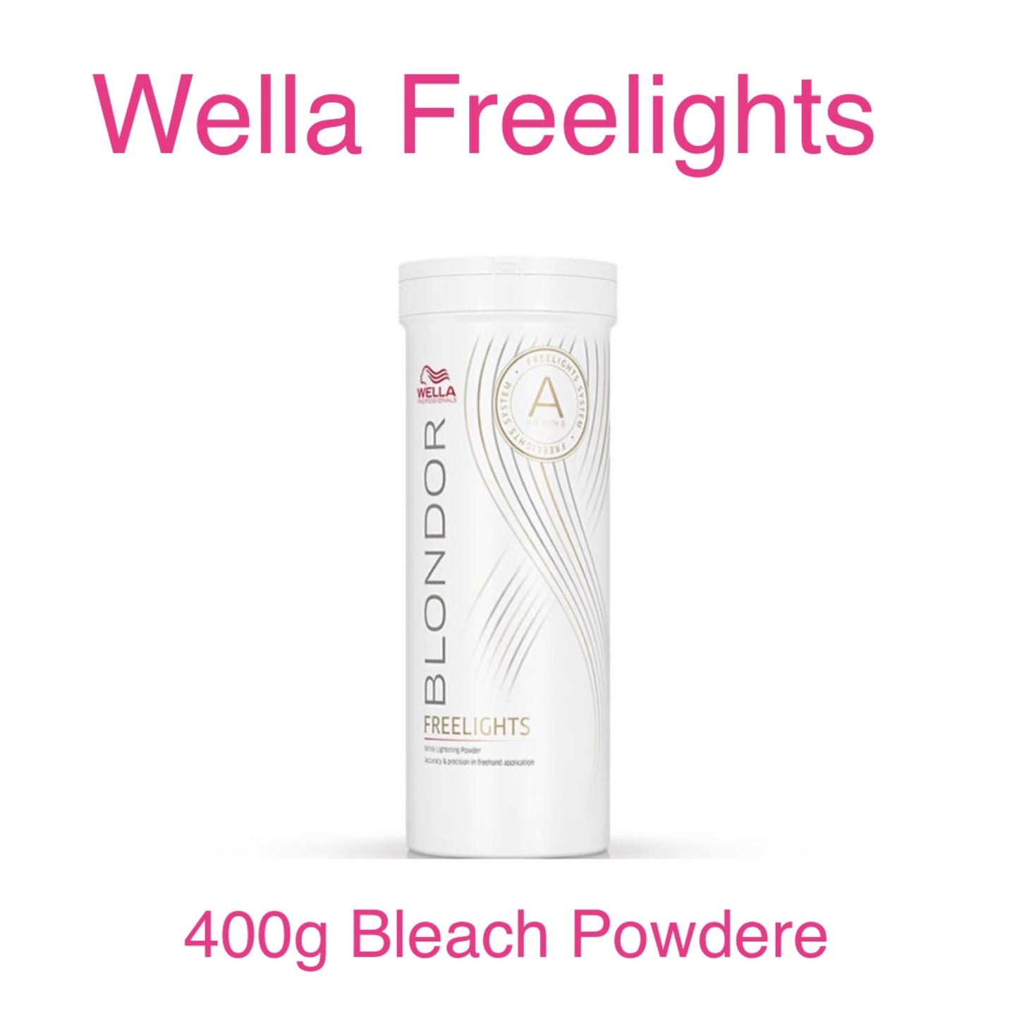 Wella Freelights Bleach Powder 400g & Developer