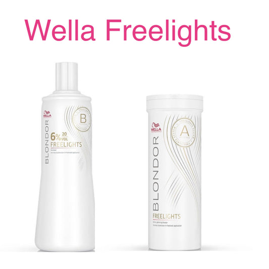 Wella Freelights Bleach Powder 400g & Developer