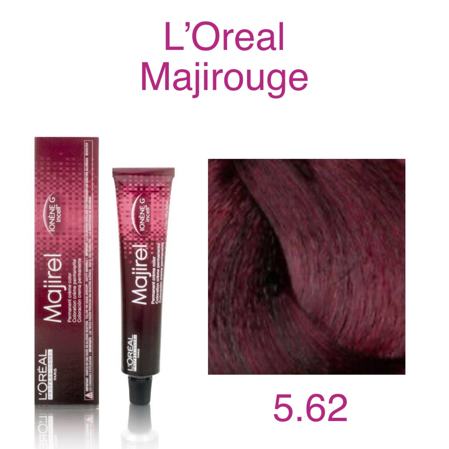 L’Oreal Majirouge Permanent Hair Colour 60ml
