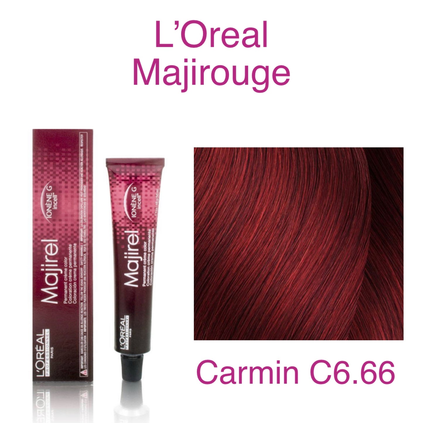 L’Oreal Majirouge Permanent Hair Colour 60ml