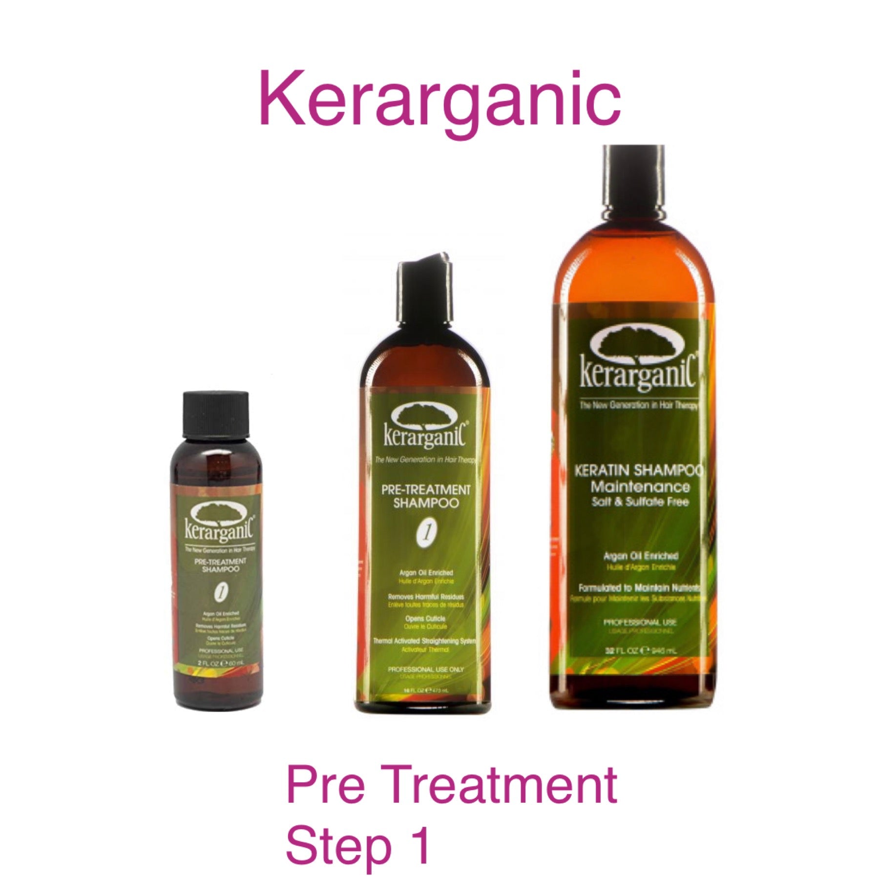 Kerarganic Keratin Clarifying Pre Treatment Step 1 Manchester Hair Products 1916