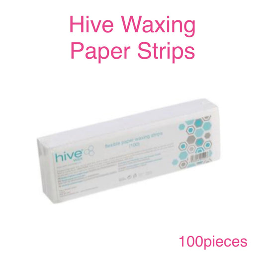 Hive Flexible Paper Waxing Strips -100 (22cm x 7.5cm)